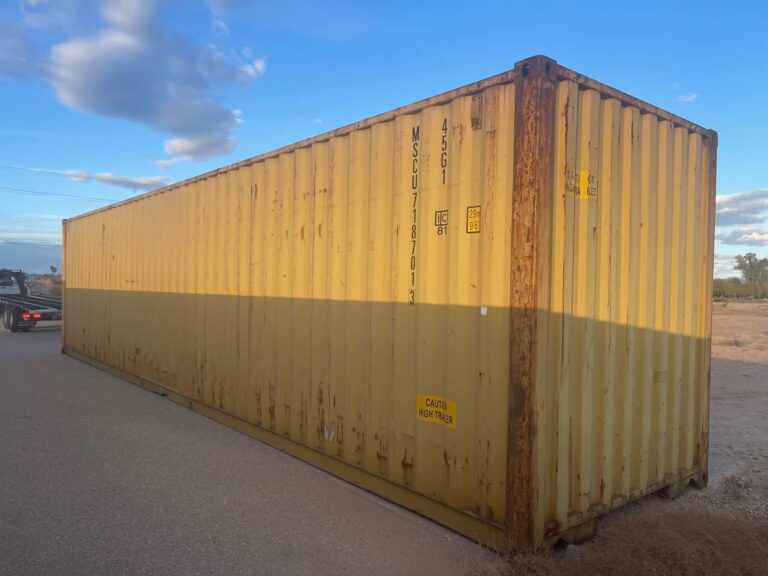 modified shipping containers with roll up doors