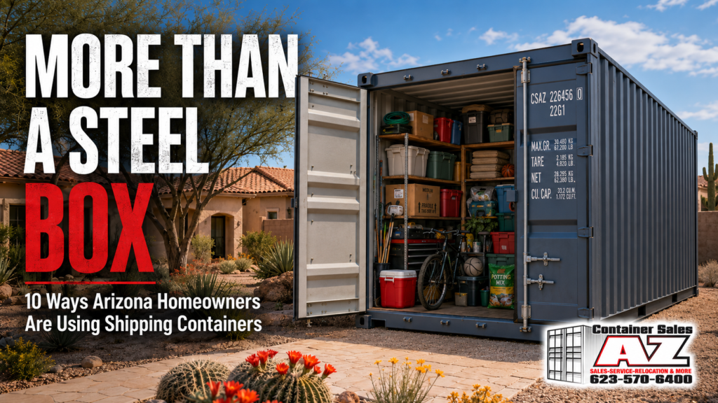 Shipping containers are more than a box